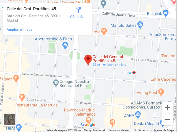 Contacto Abajo